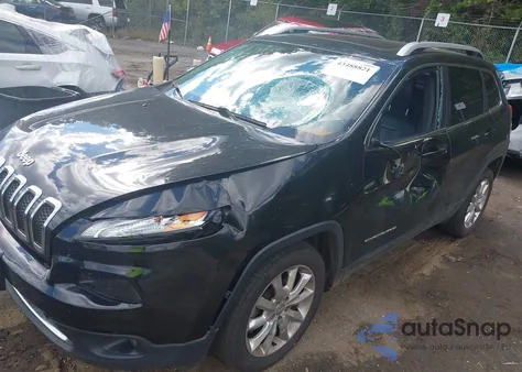 2016 Jeep Cherokee Limited z USA, uszkodzony, nr VIN 1C4PJLDB1GW258740